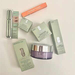 Clinique Bundle Lot of Beauty and Skincare Bestseller Products Full Size